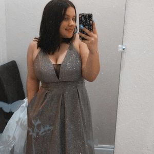 Glittery Formal Dress